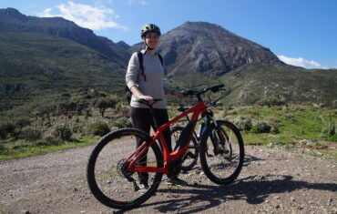 E-bike to Manna mountain, Kissamos