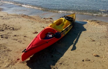 Kayak in Elafonissi