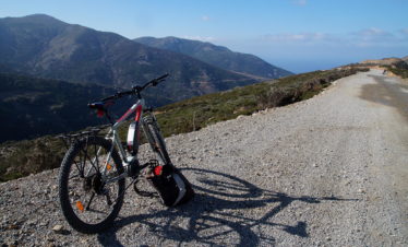 Ebike Mountain Ridge Road