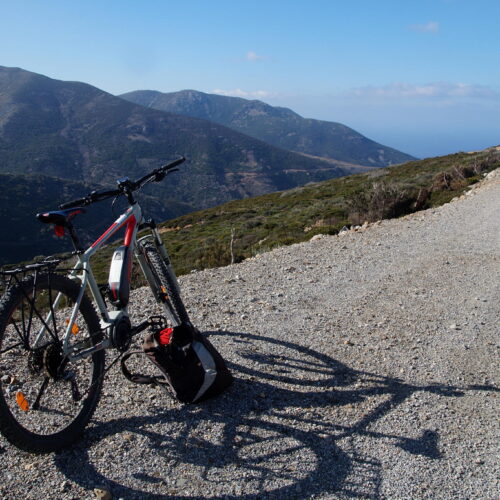 Ebike Mountain Ridge Road