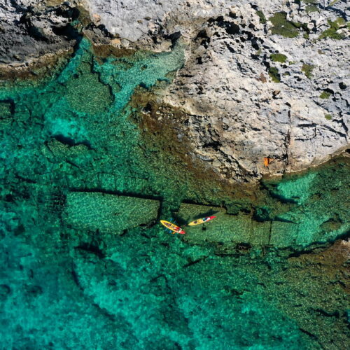 Kayak Falasarna shipwreck