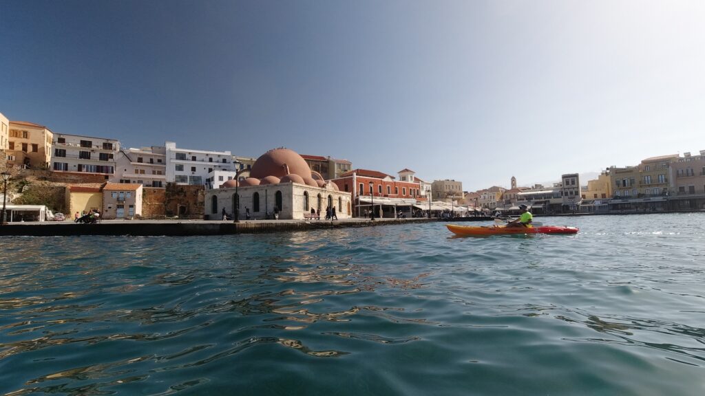 The Yiali Tzami in Chania harbour